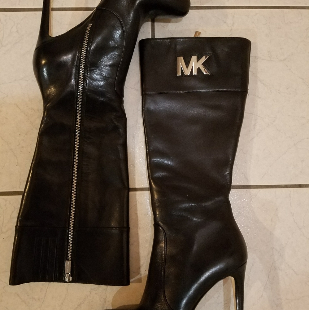 Michael Kors tall black boots